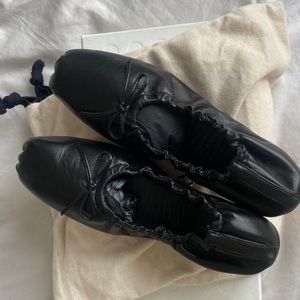 Khaite Ashland Ballet leather flats